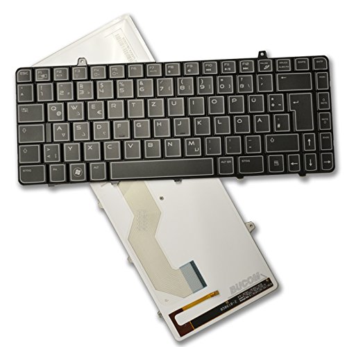 Bucom Tastatur für Dell Alienware M11X R2 R3 M11X-R2 M11X-R3 mit Backlight Beleuchtung Keyboard