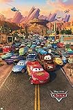  Close Up Póster Disney Cars - Caracteres (61cm x 91,5cm) + 1 póster Sorpresa de Regalo