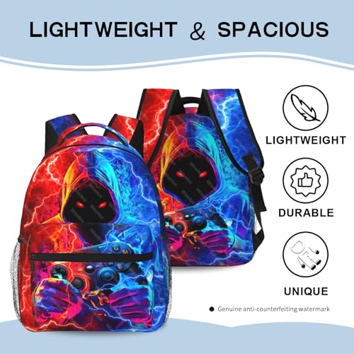 Backpack for Kids Gaming School Backpack For Boys Kids Backpacks Travel Bookbag for Age 6-18 Kid's Elementary Middle School Back Pack2