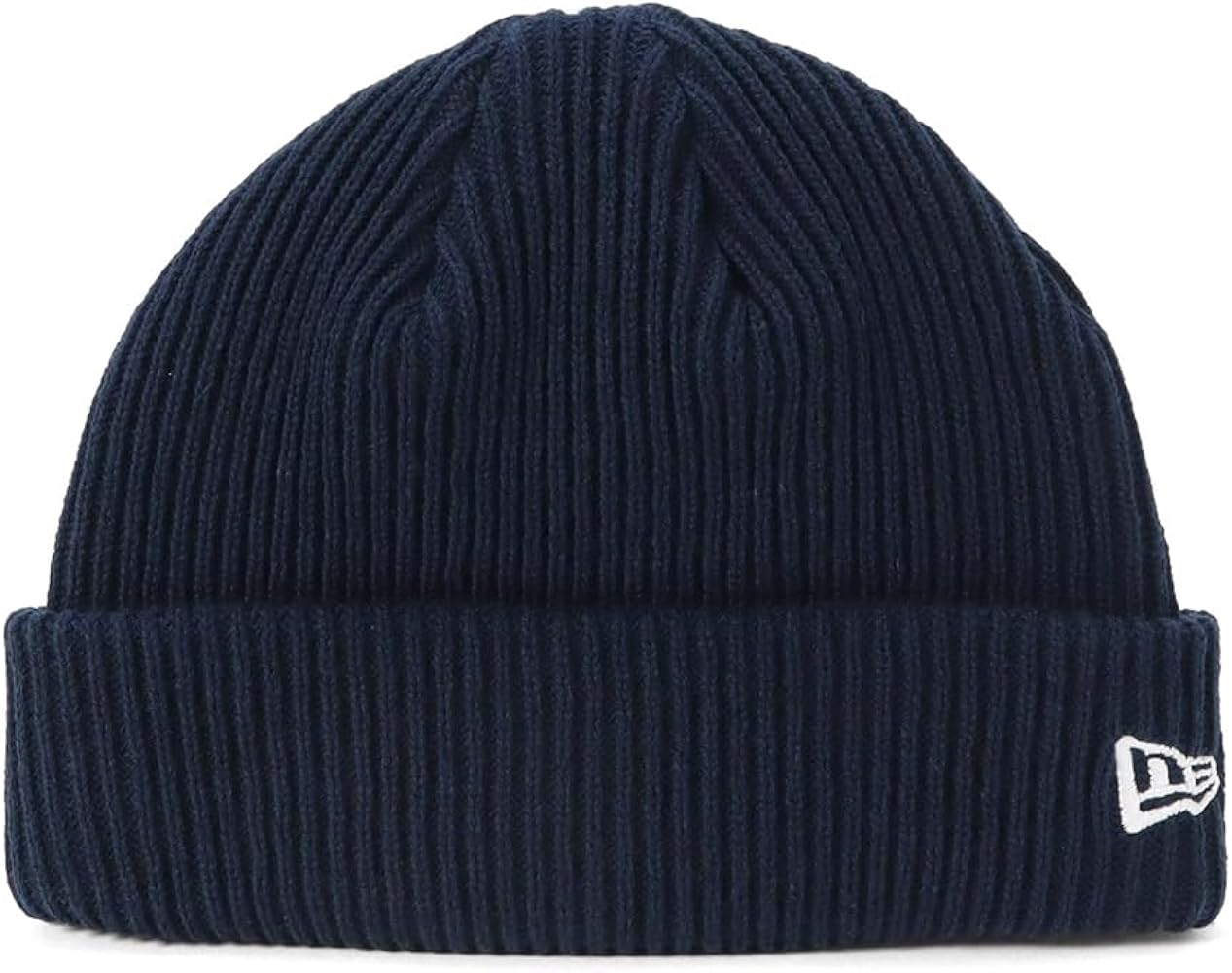 Amazon.co.jp: New Era RIB CUFF KNIT Cuffed Knit Hat, Ribbed, navy