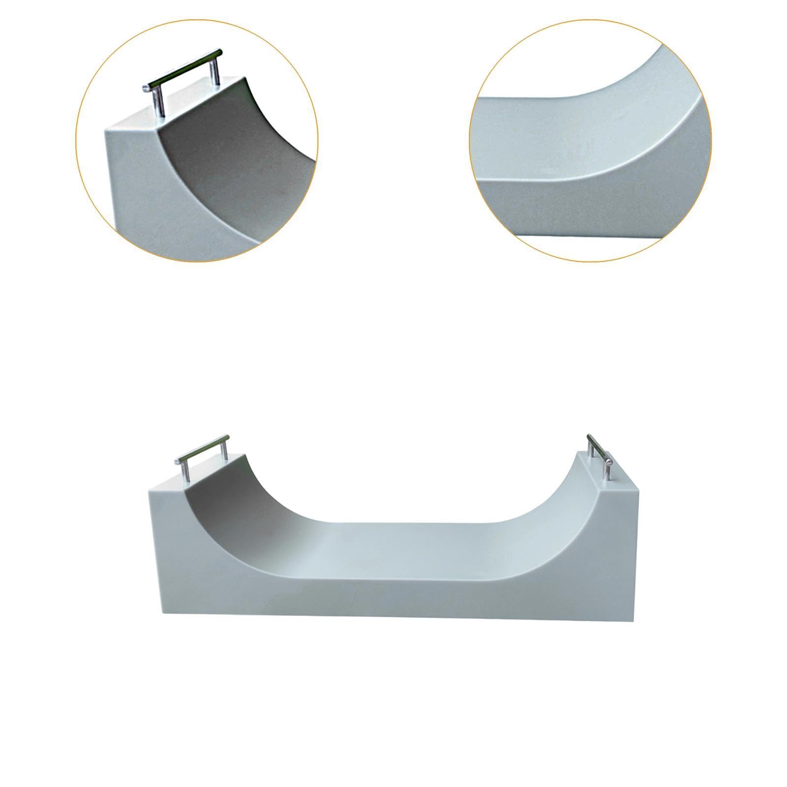 Mini Rampa per Skateboard da Dito in Lega di Plastica, Aiuta a Migliorare La Coordinazione Occhio-Mano, La Concentrazione E Le capacità Motorie Fini, U Ramp
