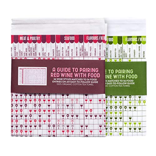 Prince of Scots Wine Pairing Towel Set