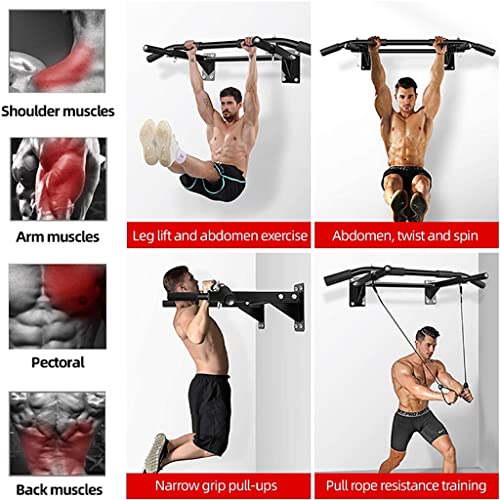Barre de traction murale stable en acier pour éviter les secousses - 3