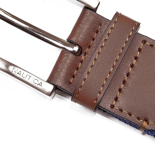Nautica Men's Stretch Belt | Elastic | Adjustable | Classic | Everyday | Business | Work | Casual | Metal Buckle4