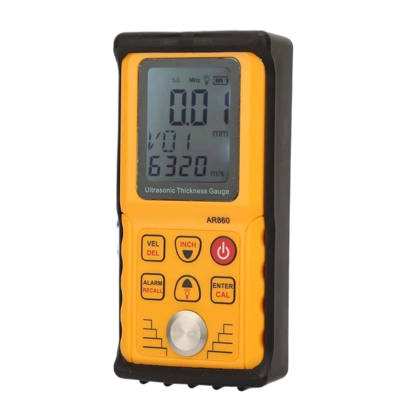 CVFRDD Digital Ultrasonic Thickness Gauge Tester Measuring Range 1.0‑300.0mm(Steel)