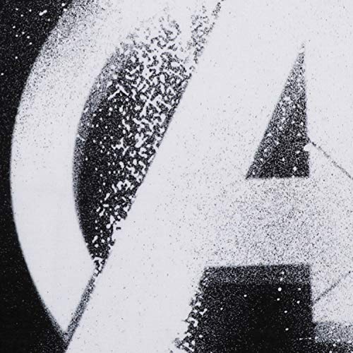 Image of Marvel Avengers by Wear Your Mind Boy's Plain Regular fit T-Shirt (DMA0035 Black 5-6 Years)