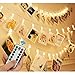 Produktbild BBWAY 40 Photo Clip Lichterketten mit Fernbedienung, USB Powered LED Photo Clips - 8 Lichtmodi für Dekoration Hängendes Foto, Notizen, Artwork (Warm-Weiß)[Energieklasse A ++]
