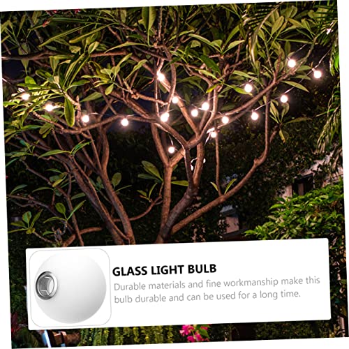 Image of ARTIBETTER Glass Lamp Shade Replacement 4.72 Inch Spherical Globe Lampshade Frosted White Ball Lampshade Cover for Ceiling Fixture Chandelier Living Room Bedroom Dining Room Bar