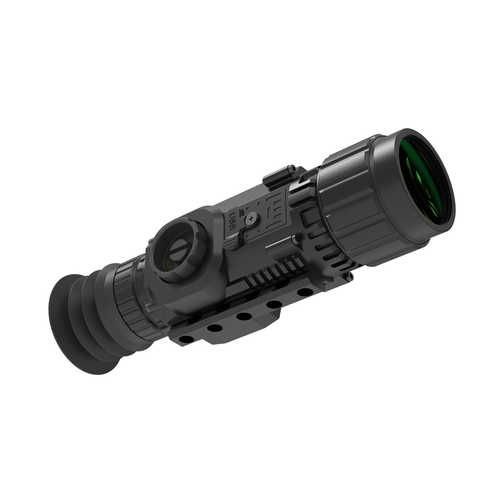 Visores térmicos Clearview X350 Sensor IR 384×288, frecuencia de actualización de 50Hz, Zoom Digital 4×, retículas múltiples, transmisión Wi-Fi, clasificación IP66 para la Caza de jabalíes y depredad