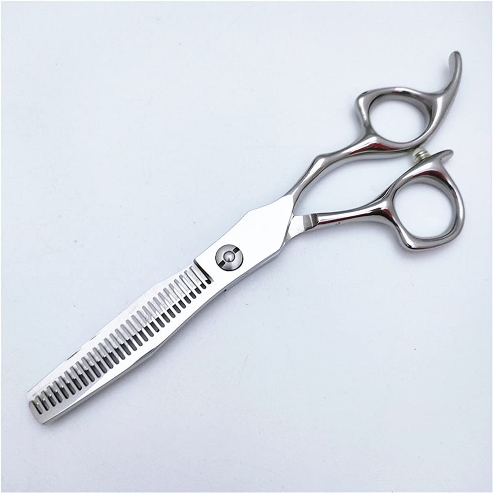 Ciseaux À Couper Les Cheveux Ciseaux Amincissement des Dents Ciseaux De Cisailles, Ciseaux De Cheveux en Acier Inoxydable De 6,0 Pouces, Ciseaux De Coupe De Cheveux pour Coiffure, Coiffeur