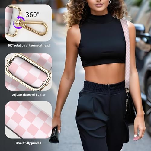 Image of Wide Purse Strap Replacement Crossbody, Funny Shoulder Strap Adjustable, Cute Bag Strap for Women Guitar Purses