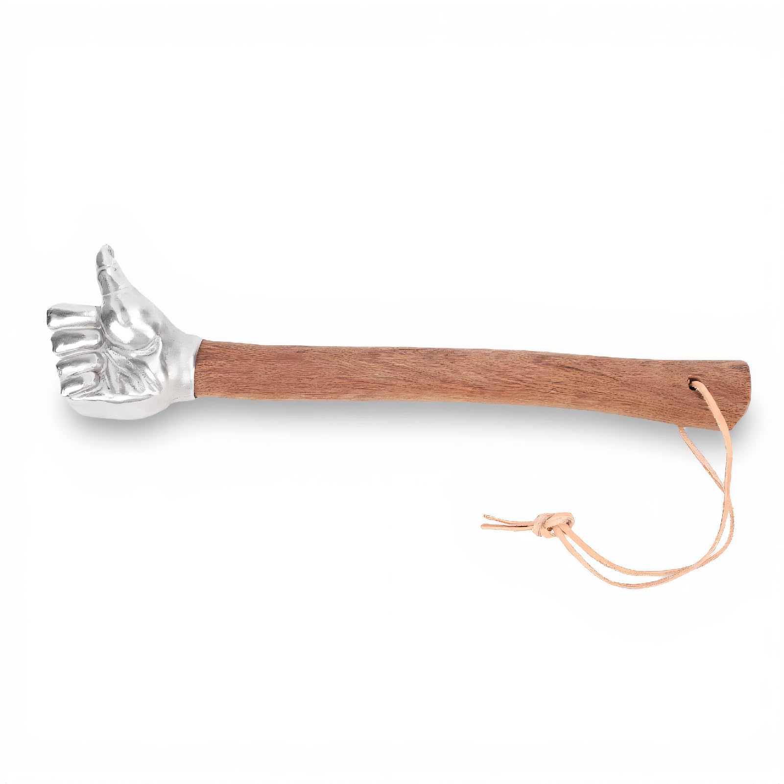 Dpofirs Dekorativer Faust Hammer, Edelstahl-Faust-Form-Hammer, Geeignetes Handwerkzeuge-Hardware-Werkzeug, für Leichte Aufgaben Im Notfall (Daumenkopf)