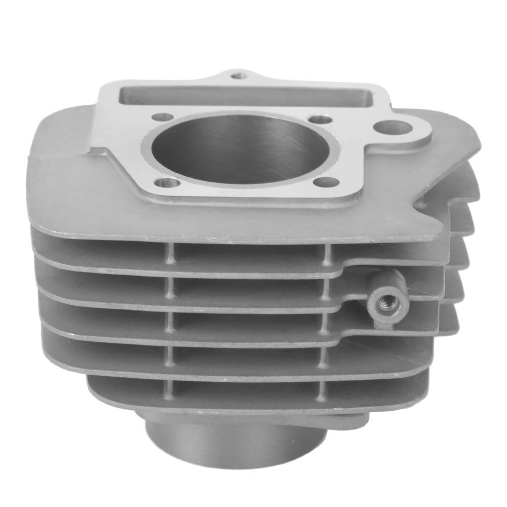 Tbest Kit Cilindro Cilindro Motore Acciaio Inossidabile Resistente Alla Ruggine Resistente All'usura Facile da Installare Sostituzione con Guarnizione Pistone per