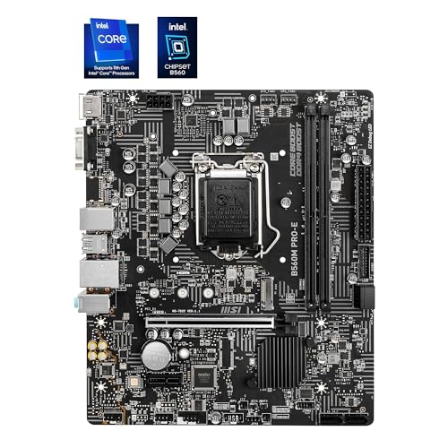Placa Mãe MSI B560M PRO-E (LGA 1200/2xDDR4/HDMI/VGA/M.2/USB 3.2) glide