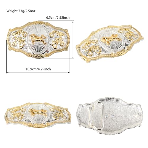 Western Belts for Men Women, Cowboy Cowgirl Mens Leather Belt for Jeans, Embossed Country Belt2