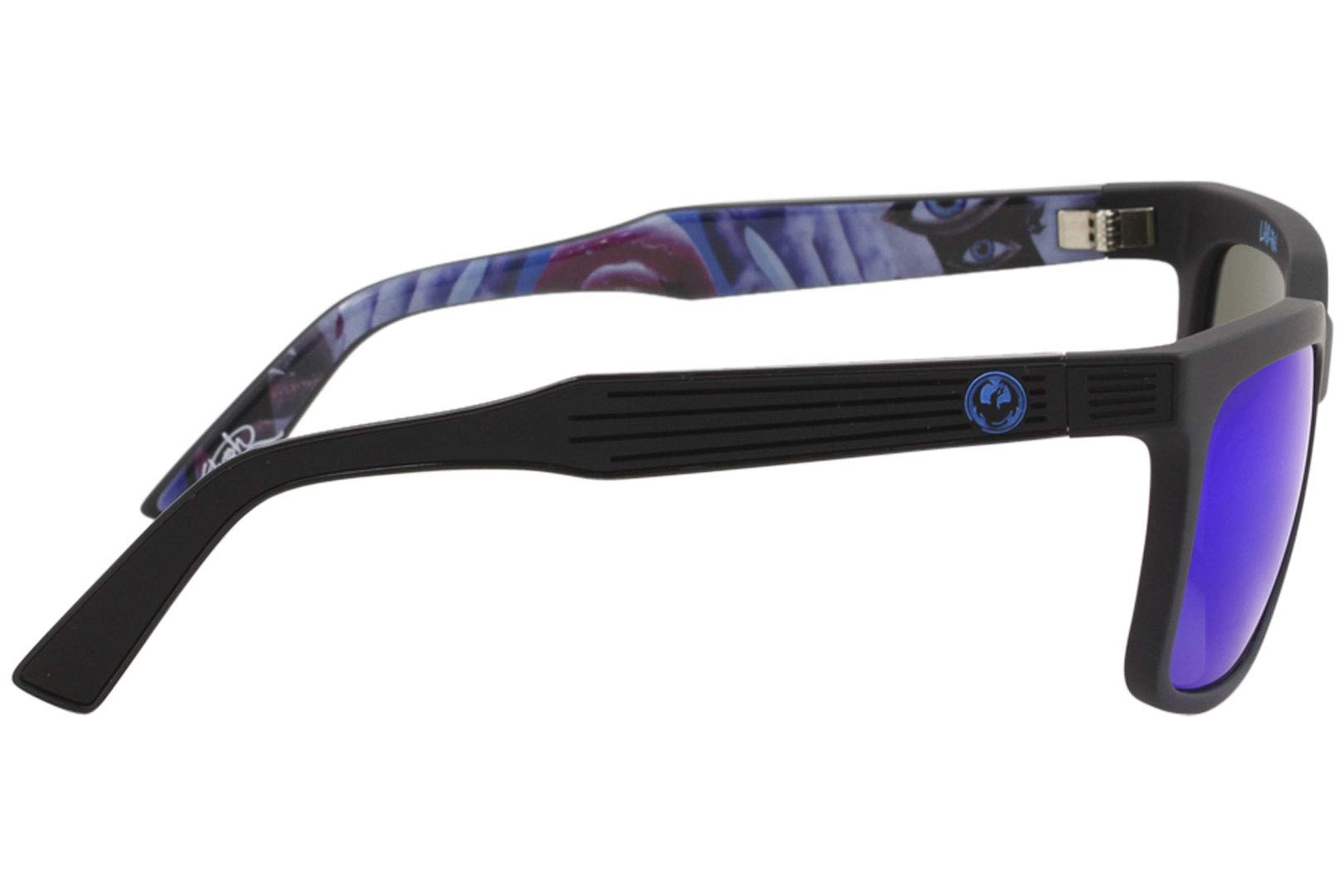 Dragon Blonde Schoph Sunglasses, Blue Ion