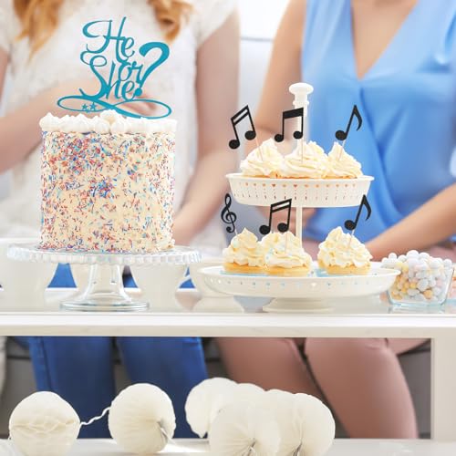 Hariendny 590262_1_DAAKXI4M 36 Pcs Music Notes Cupcake Toppers Glitter Musical Symbol Cupcake Picks Music Notes Party Decorations thumb #3