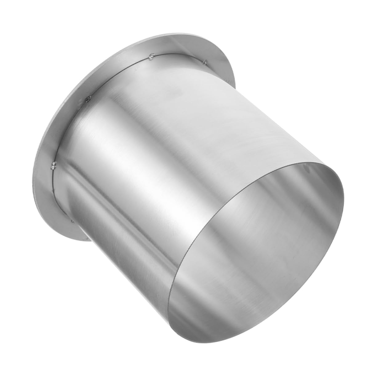 Alipis Round Trash Chute Grommet Mini Trash Can Accessory Stainless Steel Waste Chute