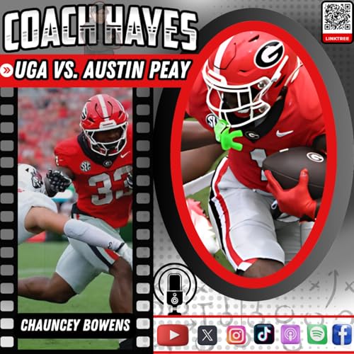 Coach Hayes' Hudl :: UGA vs. Austin Peay Breakdown Podcast Por arte de portada