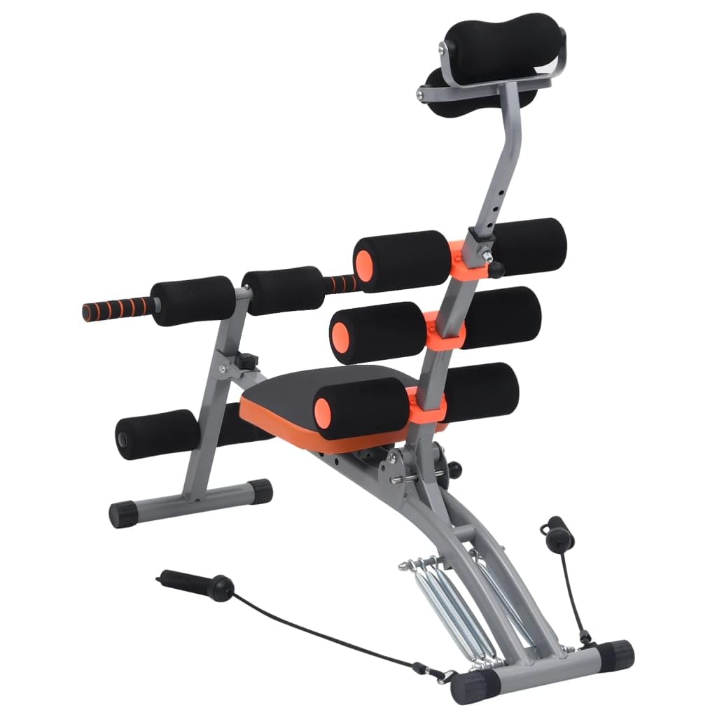 Genérico Entrenador de Abdominales en Forma de L con Cuerdas elásticas,Deportes,Fitness y musculación,Bancos de ejercicio-92478