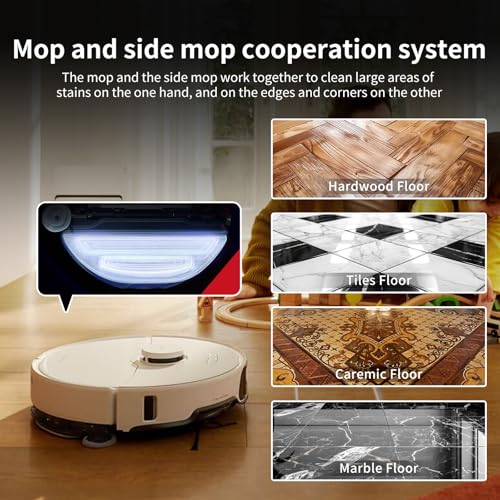 29 Pack Parts Compatible with Roborock S8 MaxV Ultra, S8 Max Ultra Vacuum Cleaner, 2 Main Brush,1 Cleaning Brush, 6 Mop Pads, 6 Black Side Brushes, 6 Dust Bags, 4 Filter, 2 Installation Tools