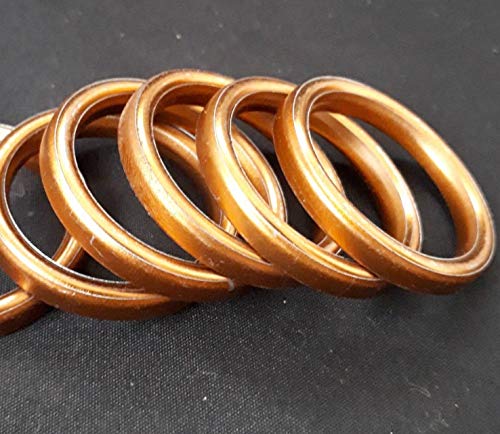 マフラーガスケット平型100枚/強化タイプ マフラー 銅ワッシャー 汎用