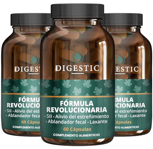 Digestic - Laxante para Aliviar el Estreñimiento - Ablandador de...