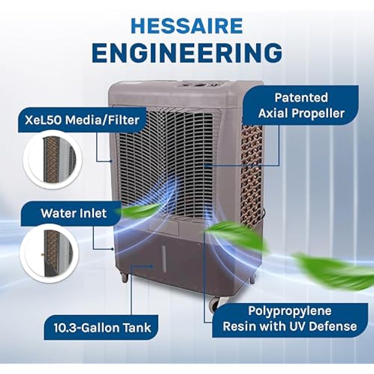 Hessaire MC37M 3100CFM Evaporative Cooler