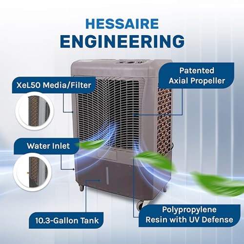 Hessaire MC37M 3100CFM Evaporative Cooler by Hessaire - Image 4