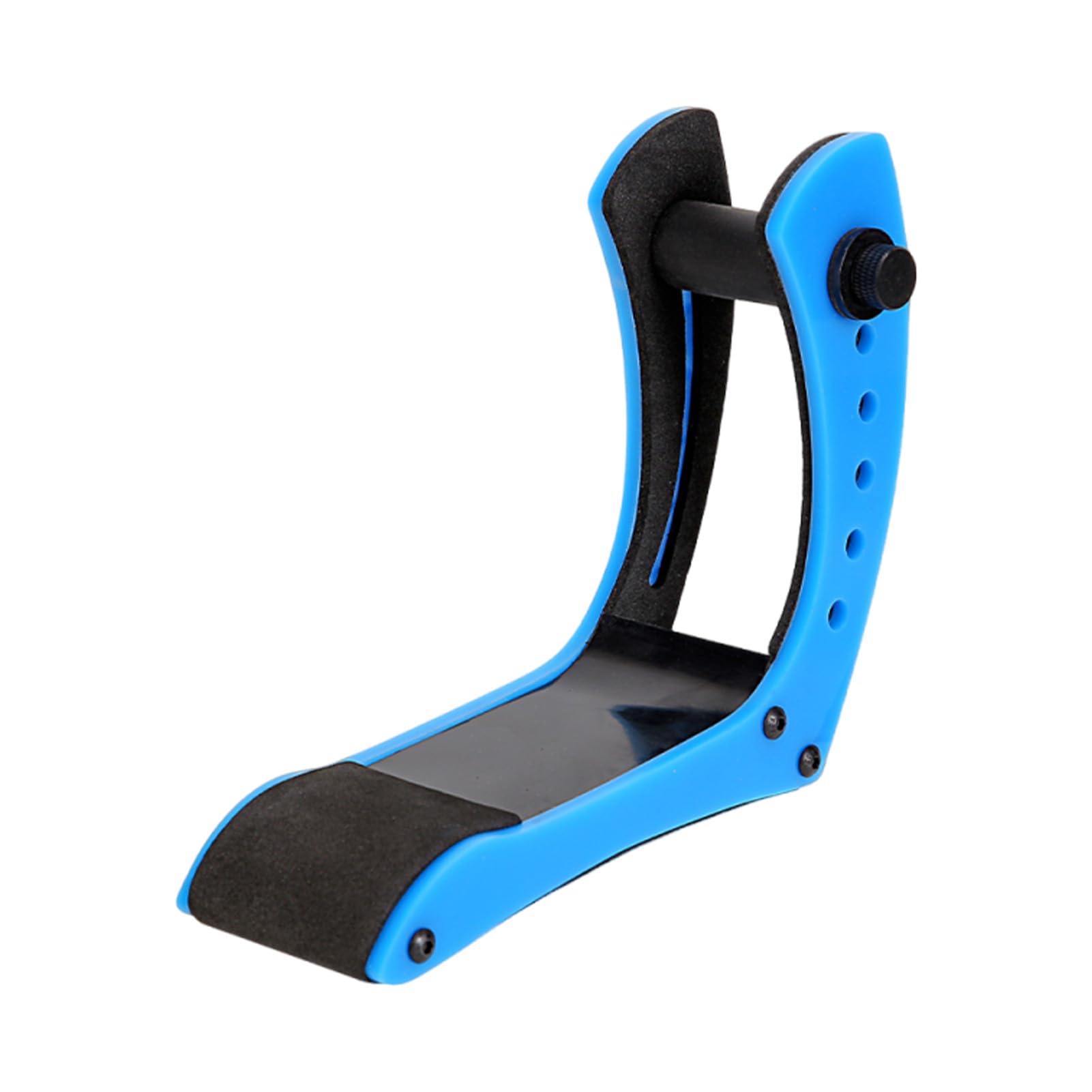 VBESTLIFE Support de Guitare électrique Ergonomique, Hauteur Réglable à 6 Positions, Support de Jambe de Repose-pieds, de Jambe de Guitare électrique (BLUE)