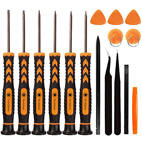 16 in 1 Torx Screwdriver Set with T3 T4 T5 T6 T8 T10