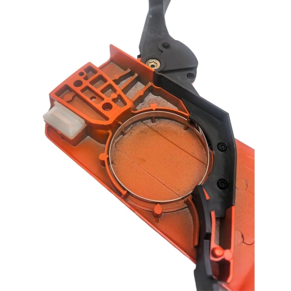 Cubierta de embrague de motosierra, cubierta de piñón, pieza de repuesto para 61 66 266 268 272, carcasa de plástico, fácil instalación, 1 paquete