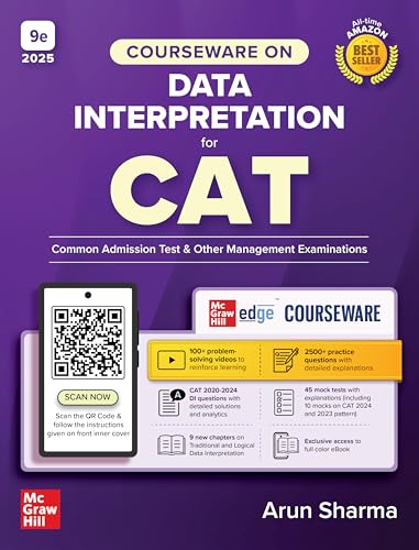 Image of Arun Sharma's CAT exam 2025-26 bundle / combo (set of 4 books) - Quantitative Aptitude (Quant) + Verbal Ability and Reading Comprehension (VARC) + Logical Reasoning (LR) + Data Interpretation (DI)