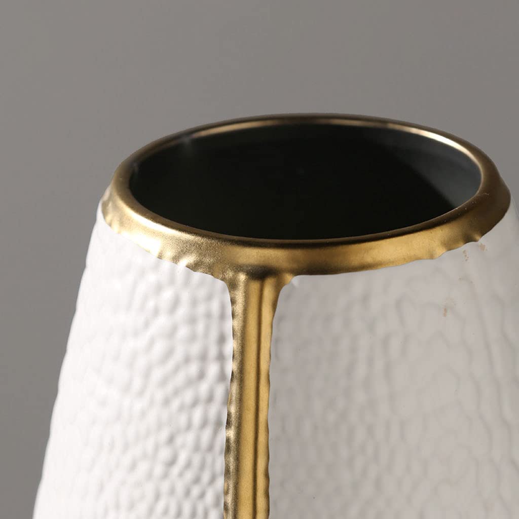 Vaso Design creativo Vaso grande Modello Camera Decorazione morbida Casa moderna Soggiorno Portico Mobile TV Disposizione dei fiori Vaso In Ceramica(B)