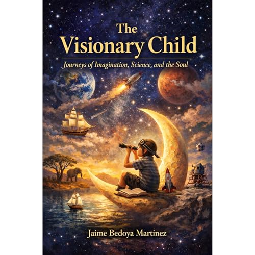 The Visionary Child Audiolibro Por Jaime Bedoya Mart&iacute;nez arte de portada