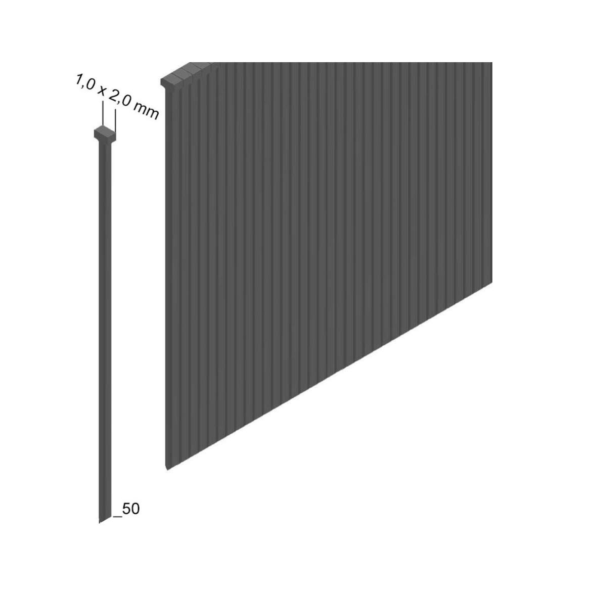 Prebena J50CNKHA - Clavo de acabado (pack de 4000)