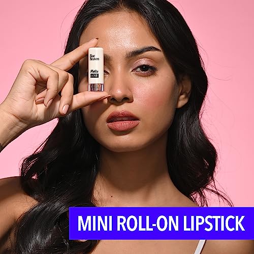 Blue Heaven Matte Love Mini Lipsticks pack of 10 | Long Lasting, Hydrating & Moisturizing Mini Roll on Lipsticks for Women | Soft-Matte Finish | 13g - Image 6