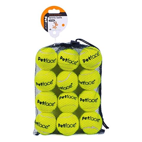 Petface Super Tennis Balls for Dogs - Pack of 12 Cover