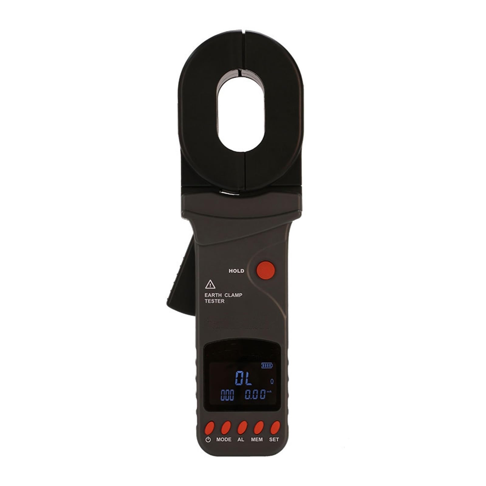 Probador de Resistencia a Tierra con Abrazadera Digital, probador de Aislamiento de Tierra, 1200Ohm, 20A,con Alta Estabilidad(with Box)