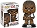 Star Wars: The Last Jedi - Chewbacca with Porg Funko Pop! Vinyl Figure (Includes Compatible Pop Box Protector Case)