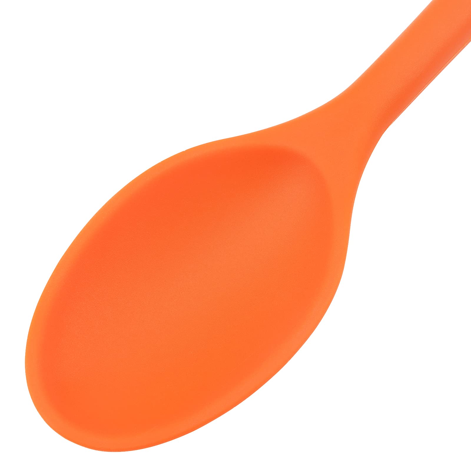 ZEONHEI 8 PCS 27.5CM Silicone Spoon Set, 8 Colours Serving Spoons - Image 4