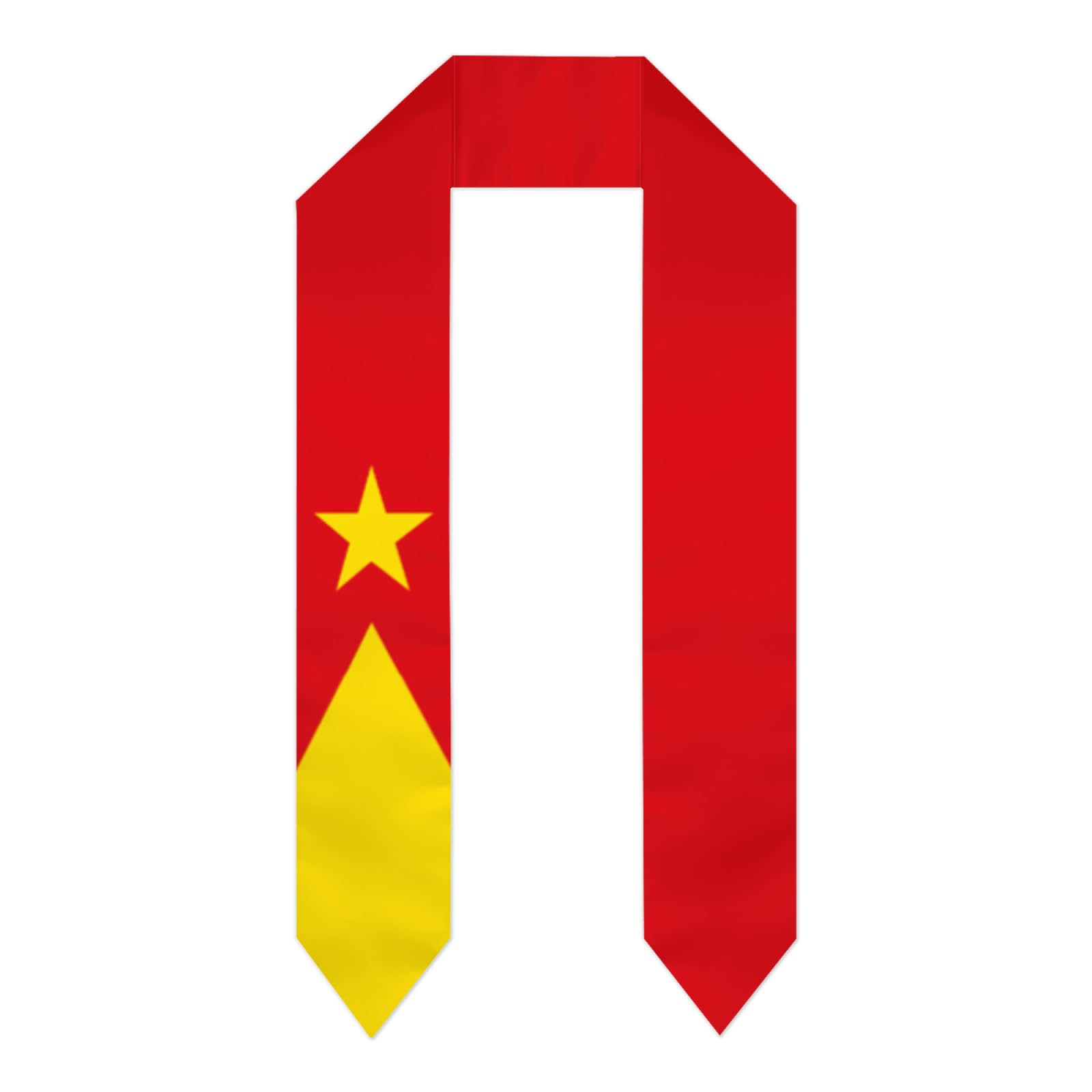 NLWQEKV Tigray Flag Tigray Flag Graduation Stole,Lightweight double sided graduation shawl