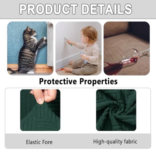 Funda otomana jacquard de alta densidad con proteccion duradera 6