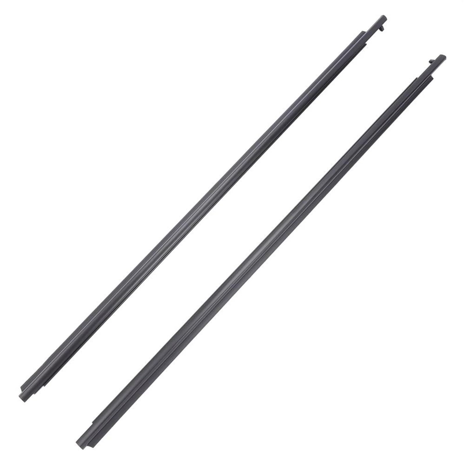 2PCS Door Window Sweep Belt Molding Weatherstrip Driver & Passenger Side for Toyota for Scion Tc 2005-2010 Leakproof