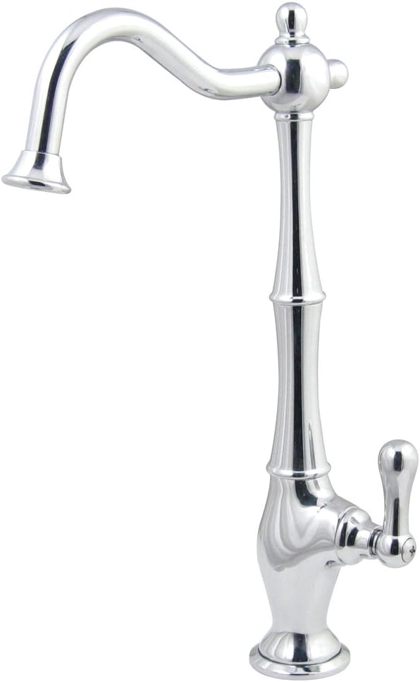 Kingston Brass Heritage KS1191AL+ Low-Lead Cold Water Filtration Faucet, Polished Chrome