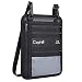 Fireproof RFID Blocking Travel Neck Pouch Outdoors Concealed Wallet Passport Holder Pocket Shoulder Bag For Women & Men & kids