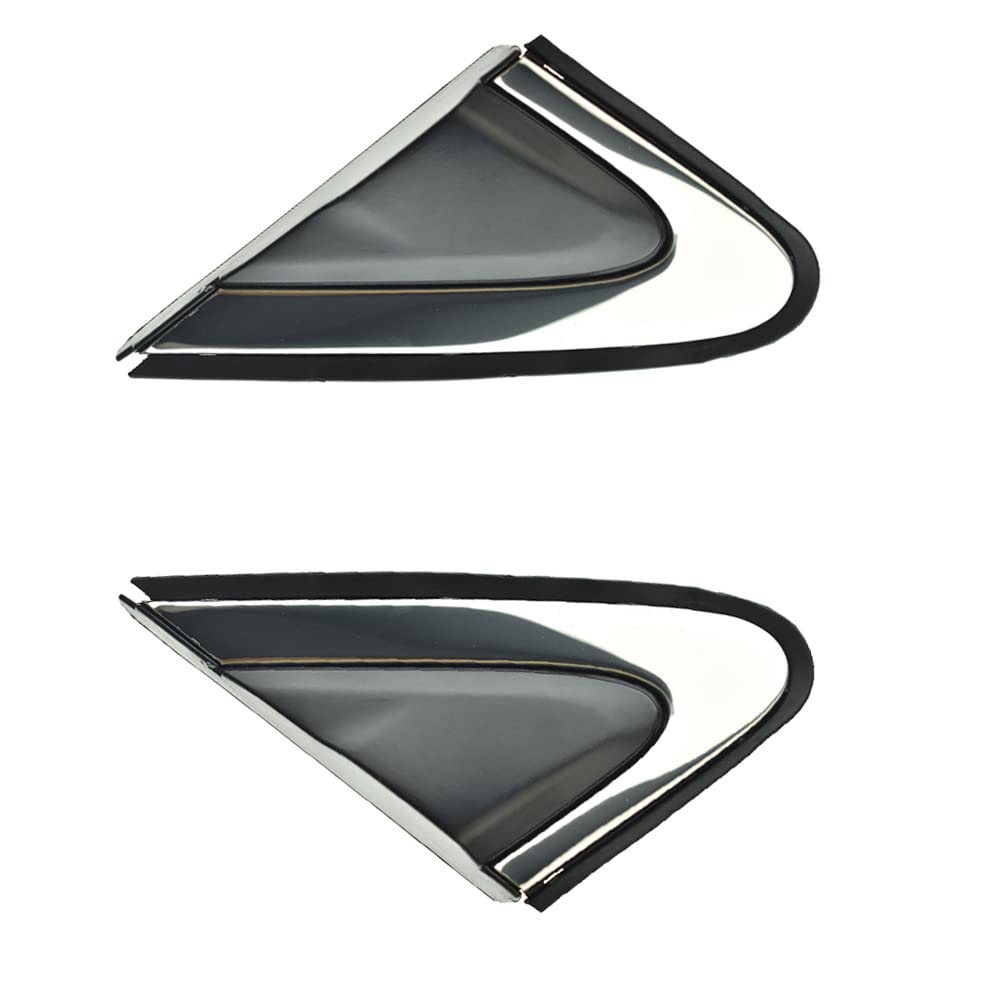 Right Side Mirror Corner Triangle Molding For Cadillac SRX 2010-2016 - Black & Chrome Trim - View #11