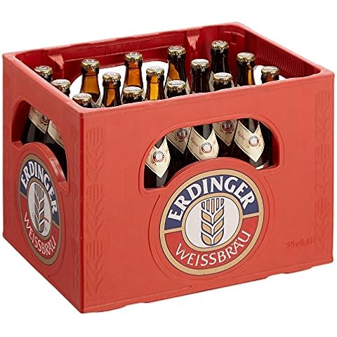 Erdinger Hefeweizen Naturtrüb Weissbier MEHRWEG (20 x 0,5 l) Cover