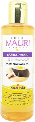 Mauri Sandalwood Head & Body Massage Oil - Pack Of 1 (210 ml)
