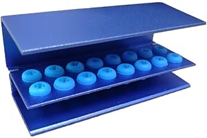 Dental Handpiece Burs Holder with 16 Slots